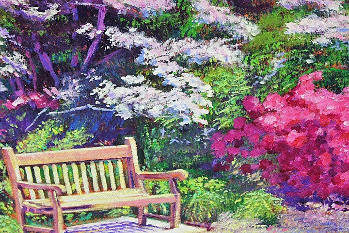 David Lloyd Glover Original Painting Oil On