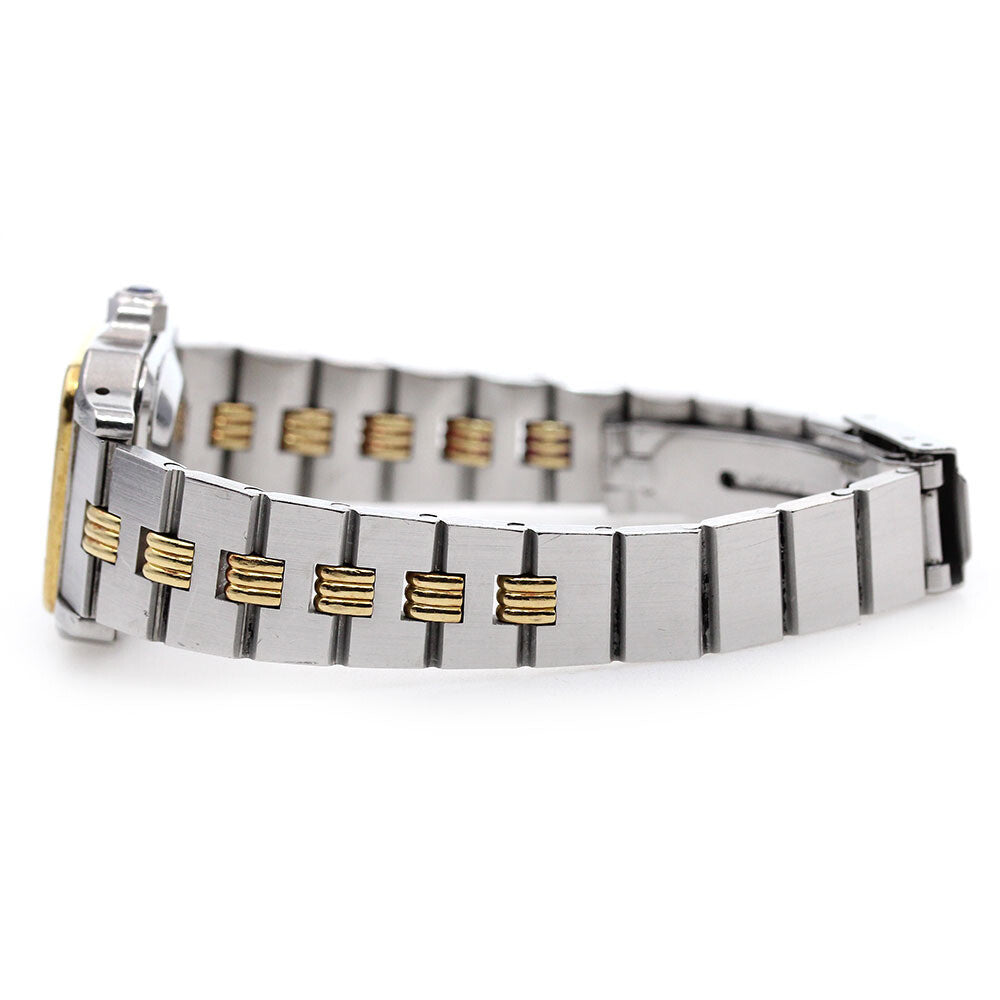 Cartier Santos Galbe Sm Gaudroon Bracelet Watch Women