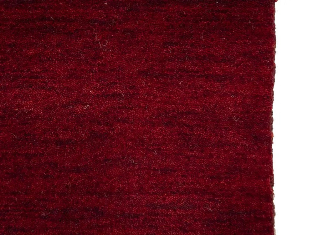 Maroon Red Gabbeh Modern Rug Pictorial Wool Home