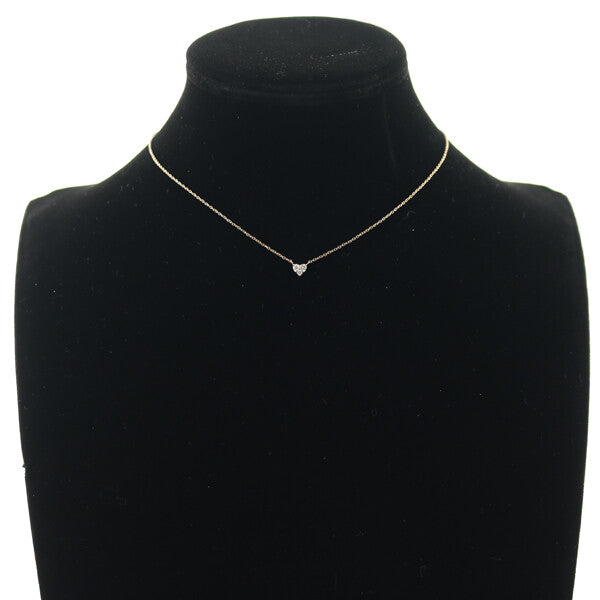 Vendome Necklace Diamond 0.10Ct Heart 18K 750
