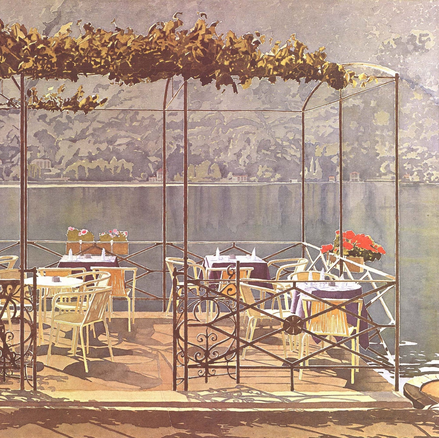 David Lingwood Spring " Offset Lithograph Contemporary