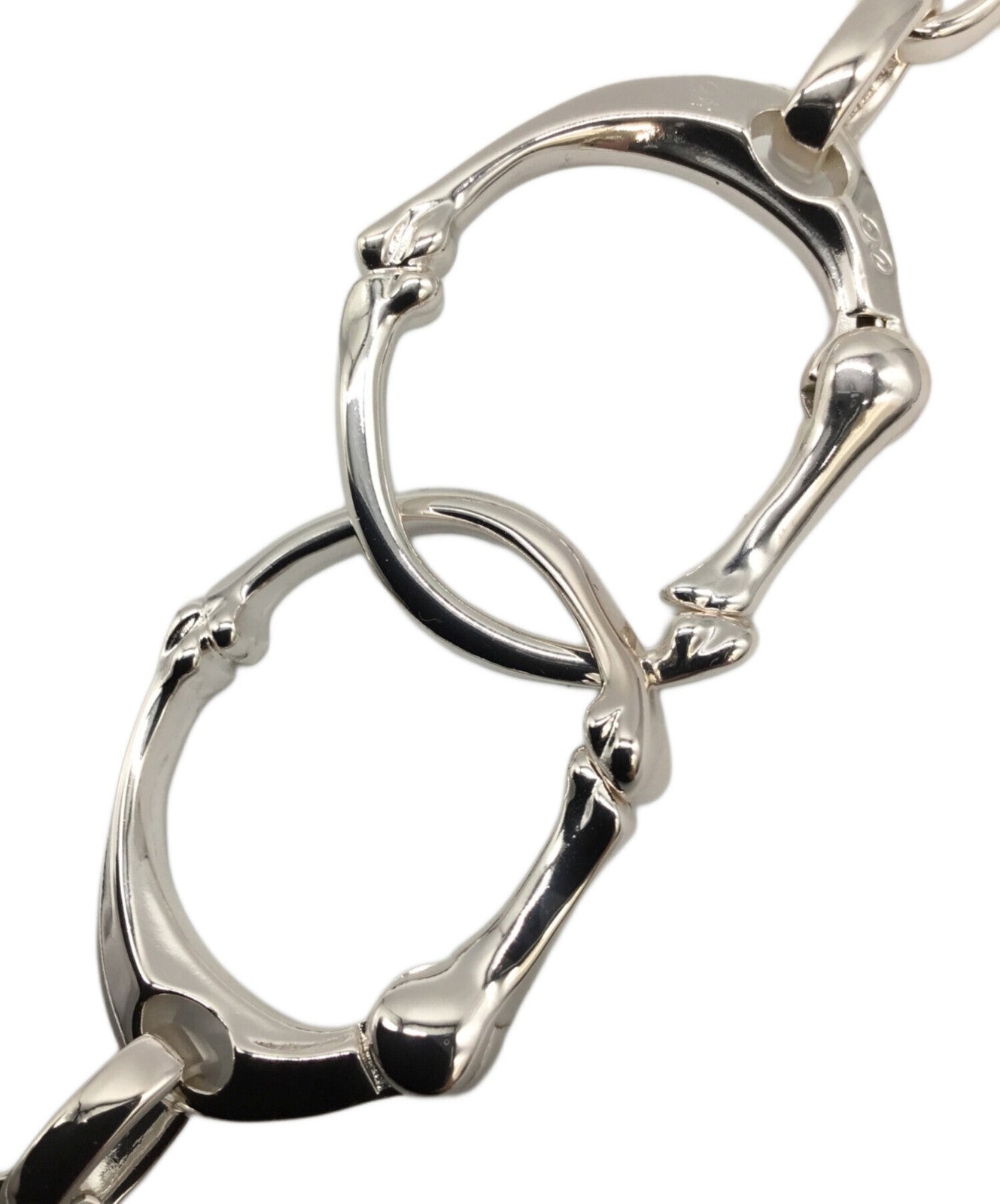Takahiromiyashitathesoloist. Bone-Shaped Carabiner Bracelet L