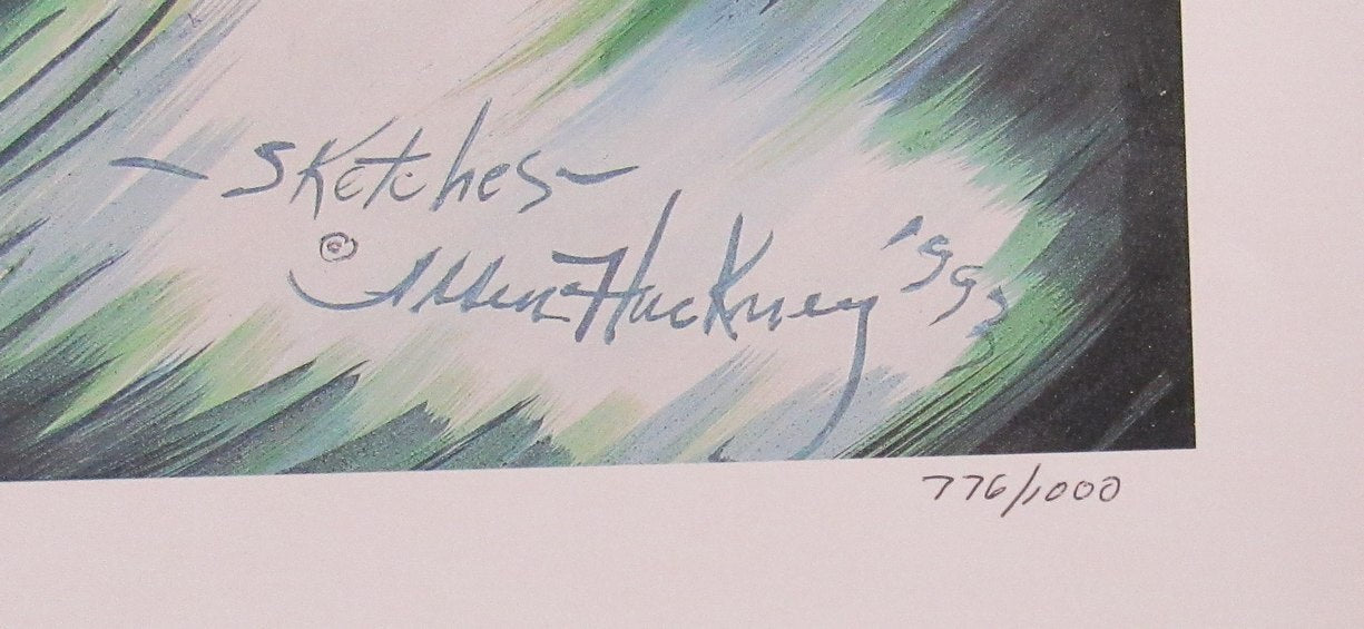 Bird/Mchale/Parish/Auerbach Multi-Signed 24X20