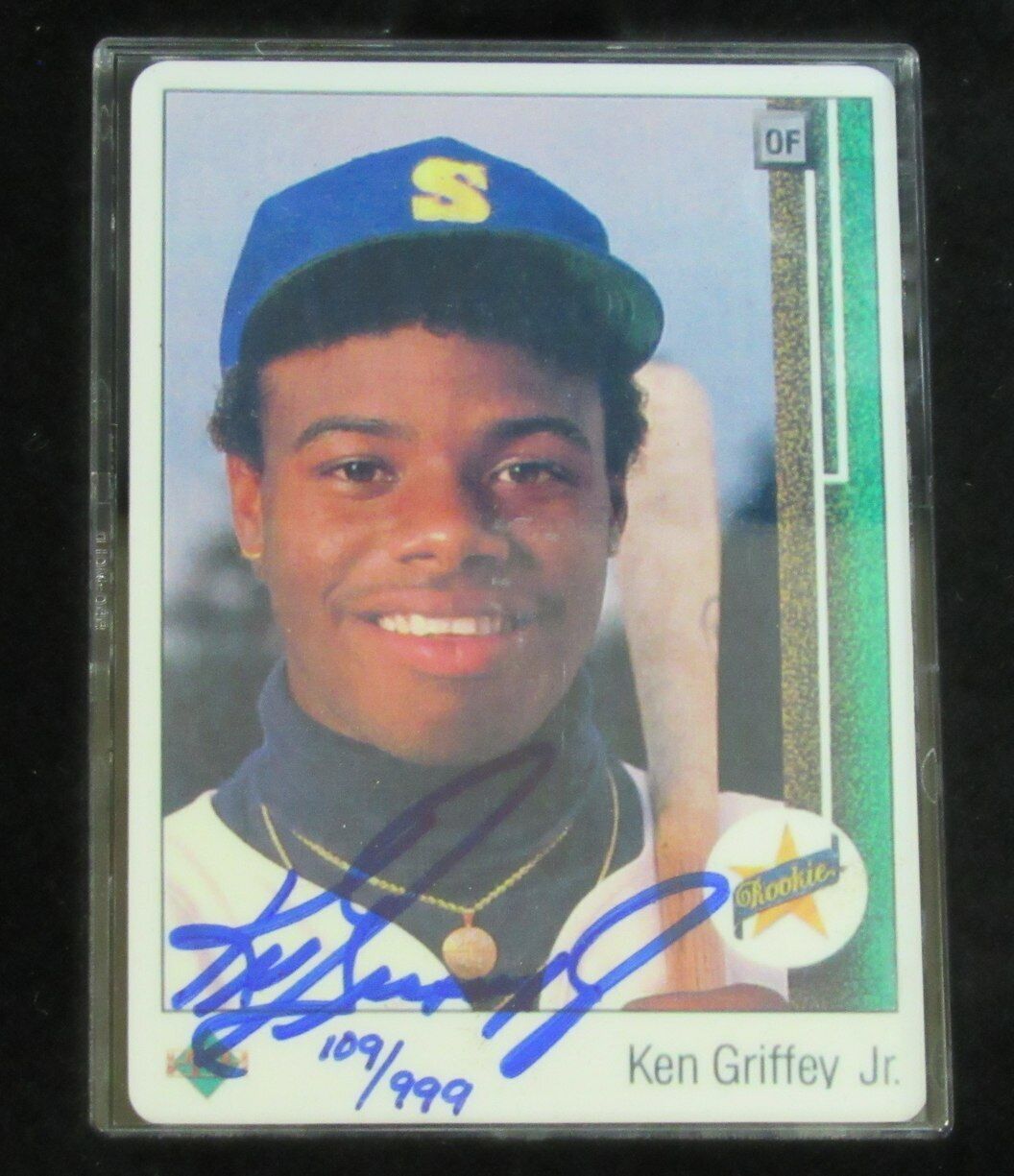 Ken Griffey Jr/Frank Thomas/Cal Ripken Jr Signed