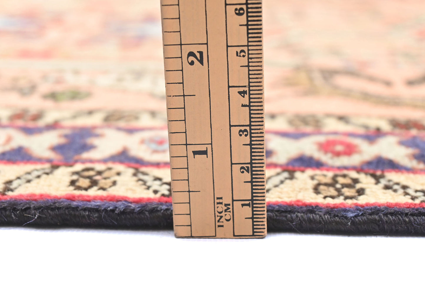 Handmade Pale Pink Oriental Runner Rug Tribal