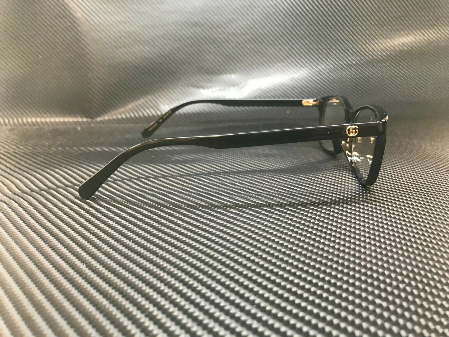 Gucci Gg0720Oa 005 Rectangular Square Black Demo