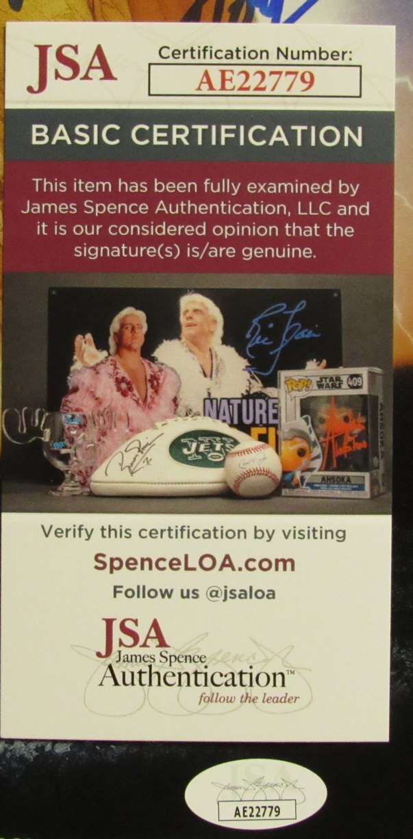 Michael J Fox/Christopher Lloyd Sign/Auto 11X17
