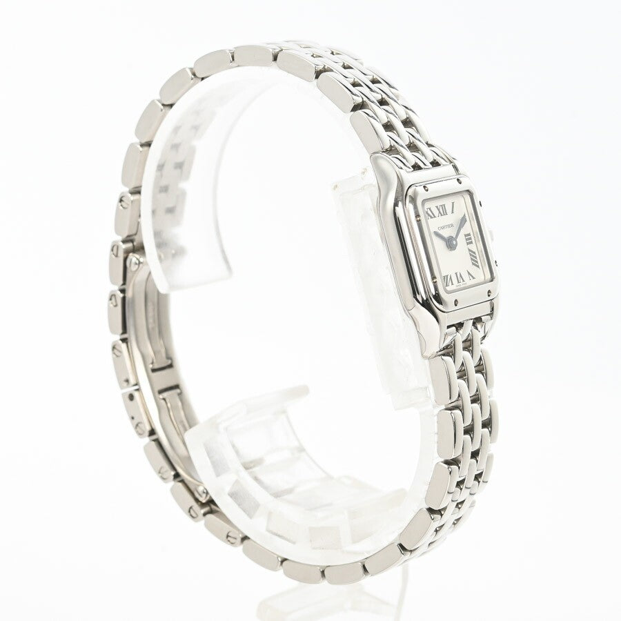 Cartier Panthre De Cartier Mini Wspn0019 Silver Ladies Used Watch #52320
