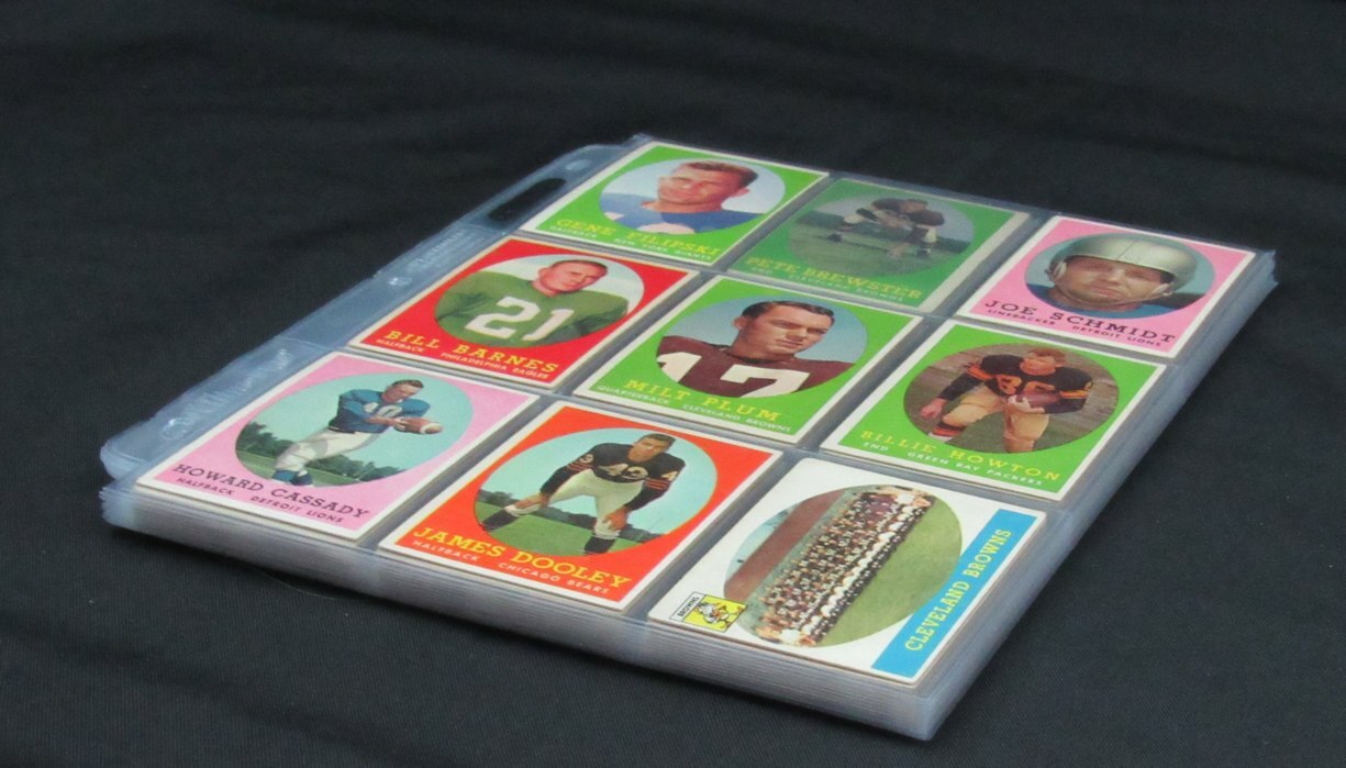1958 Topps Football Card Complete Set (1-132)