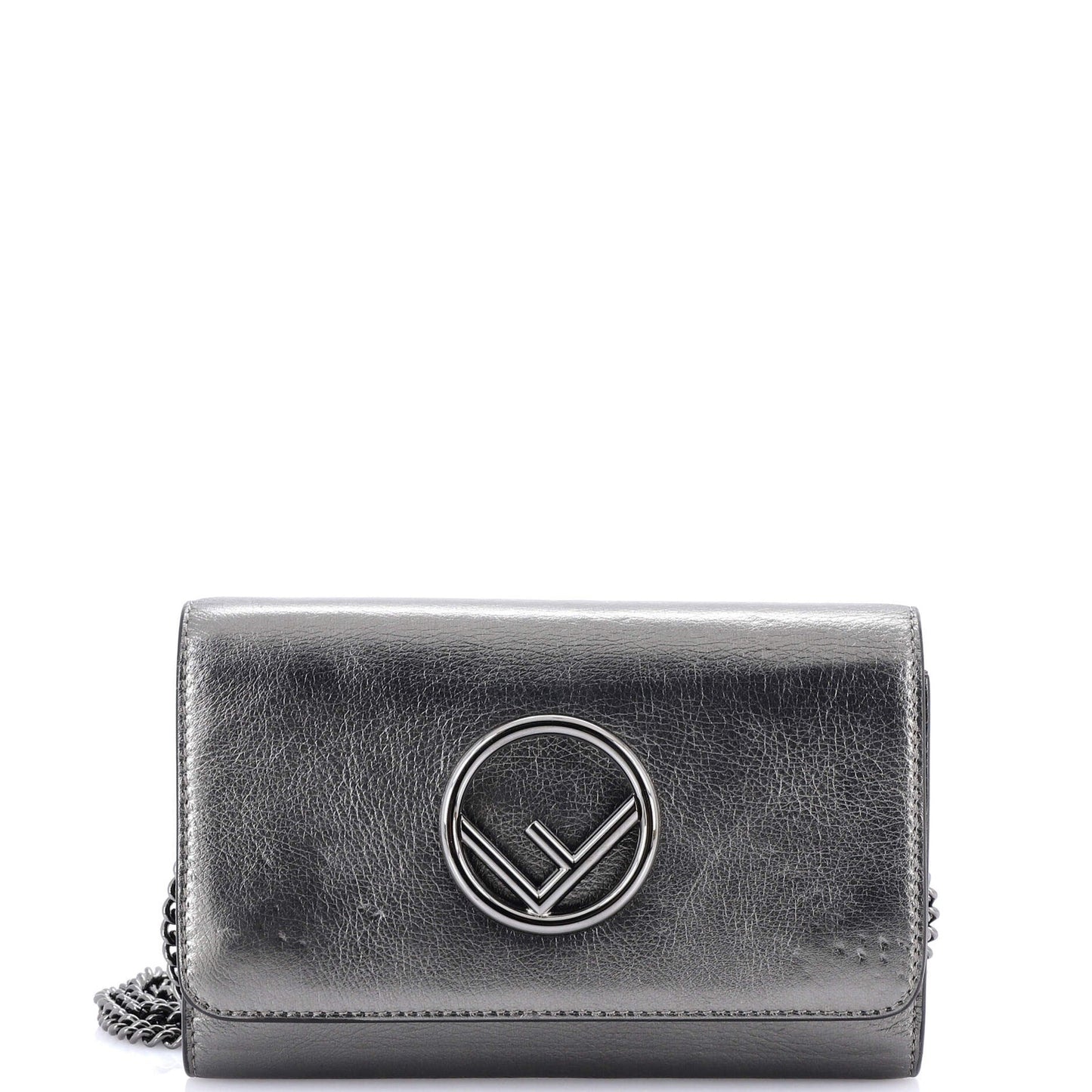 Fendi F Is Fendi Wallet On Chain Leather Mini