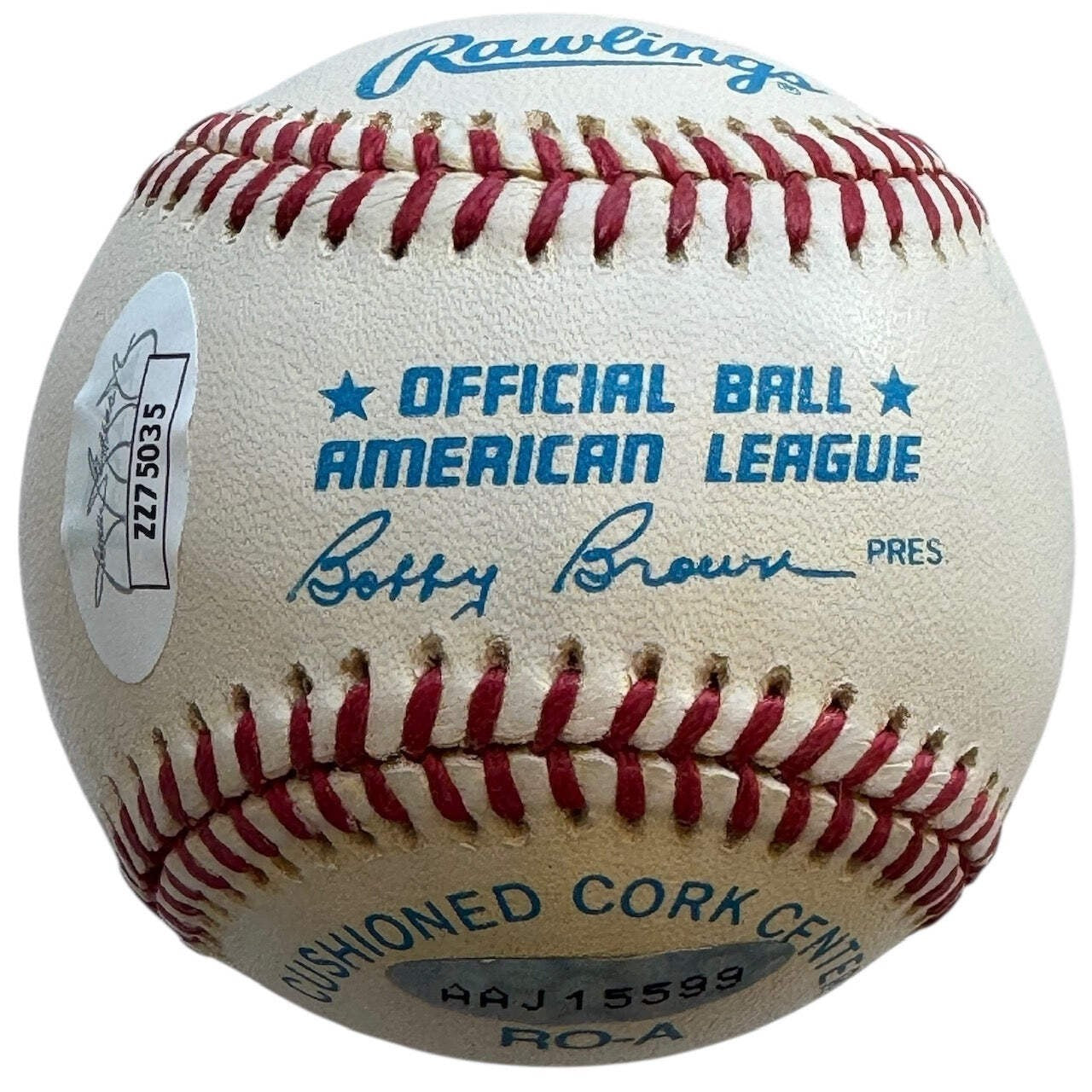 Ted Williams Autographed Official American League Baseball (Uda/Jsa)