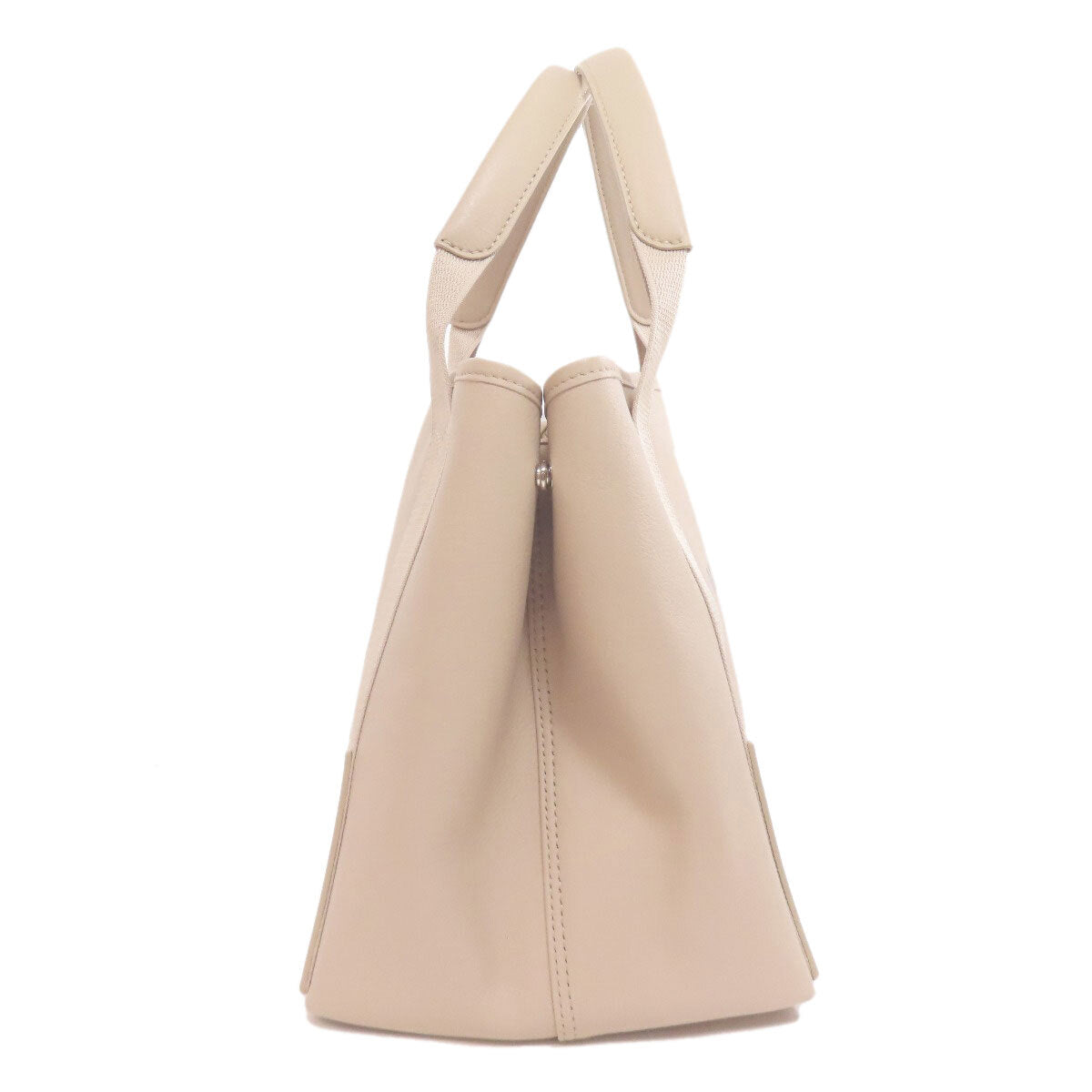 Balenciaga 339933 Tote Bag Navy Cabas S S Calf
