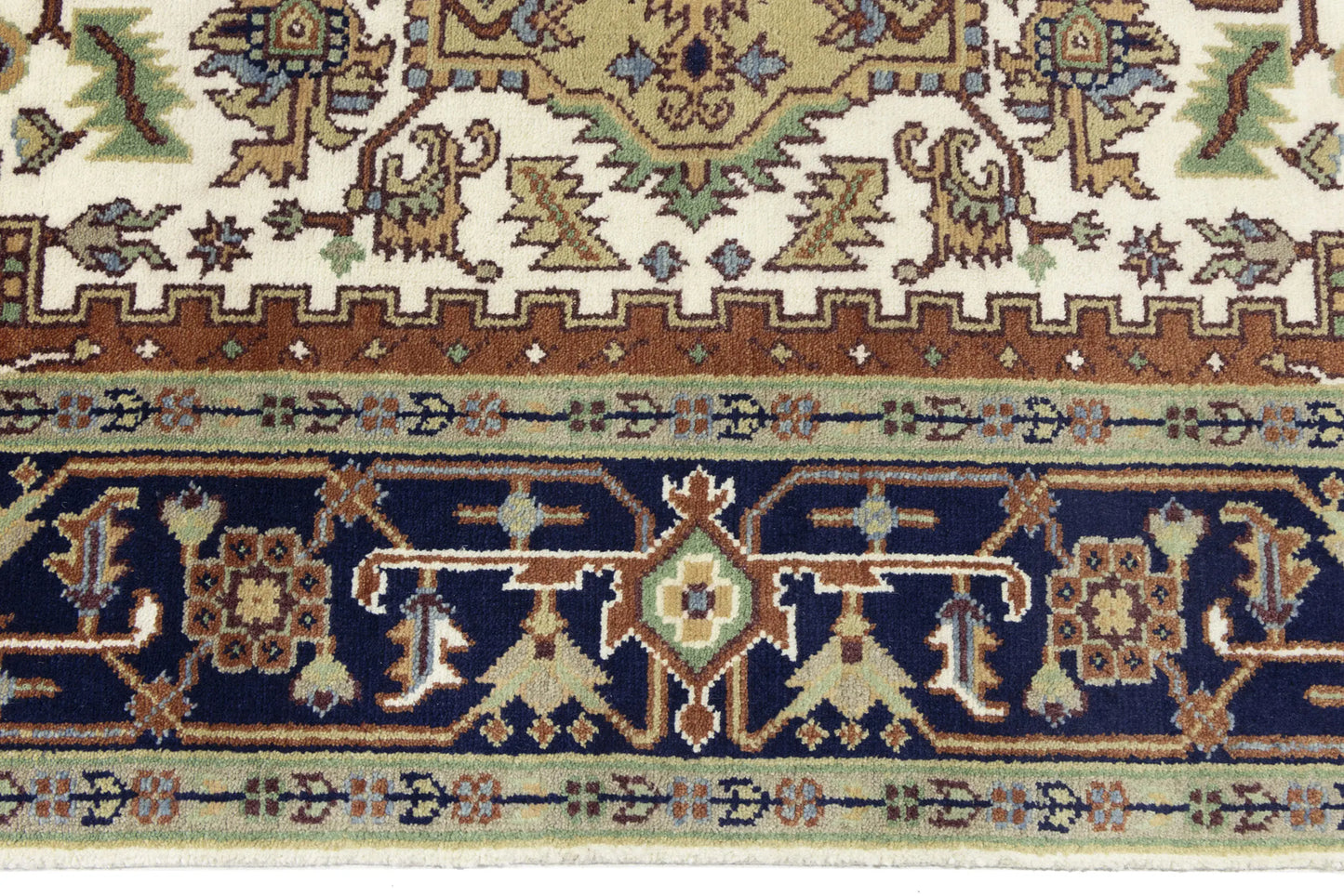 8X10 Ft Heriz Serapi Oriental Rug Traditional
