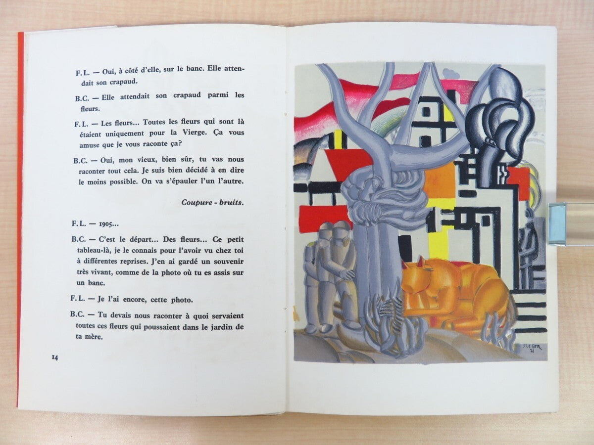Rare Artbook Entretien De Fernand Leger Avec
