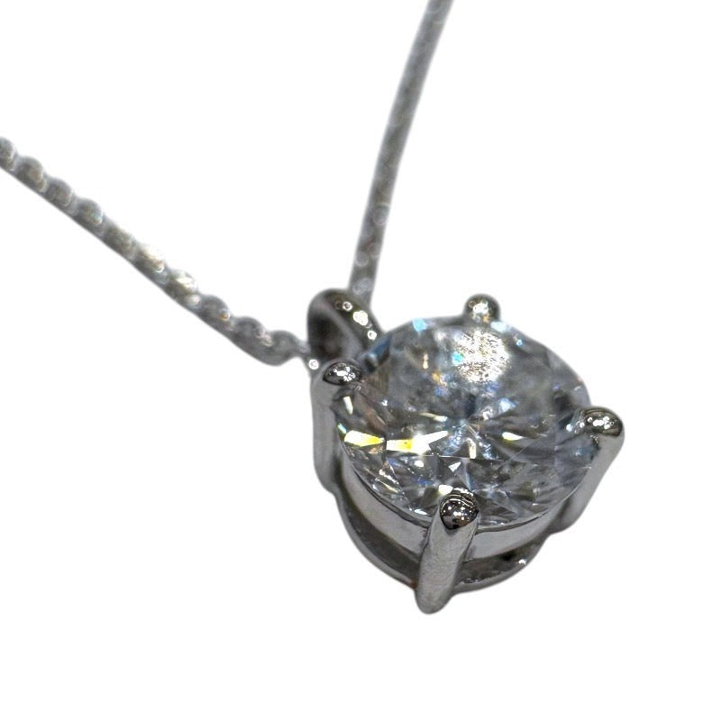 Diamond Necklace Pt900 Pt850 Diamond