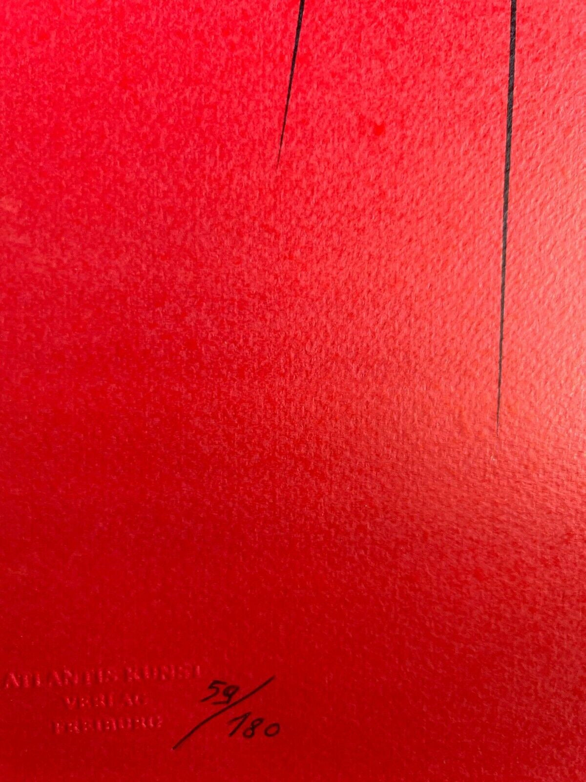 Lucio Fontana Lithograph