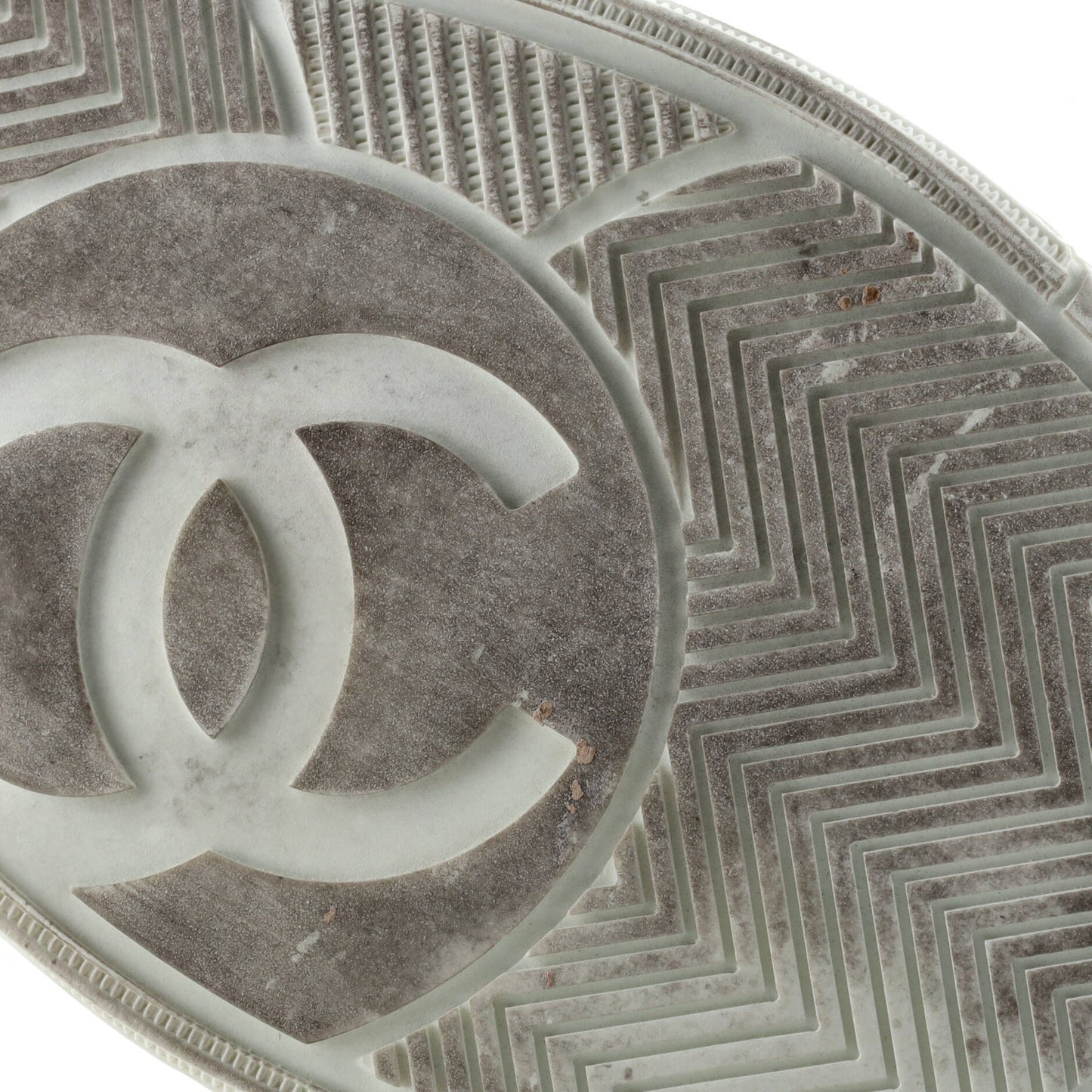 Chanel Women'S Logo Low-Top Sneakers Leather