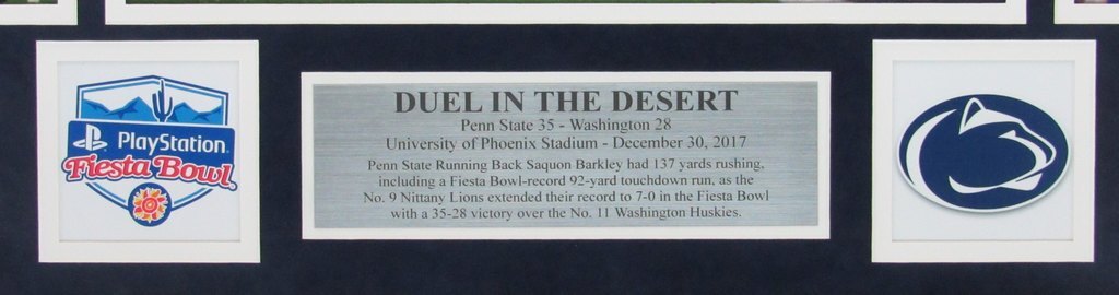 Penn State "Duel In The Desert" 2017 Fiesta Bowl
