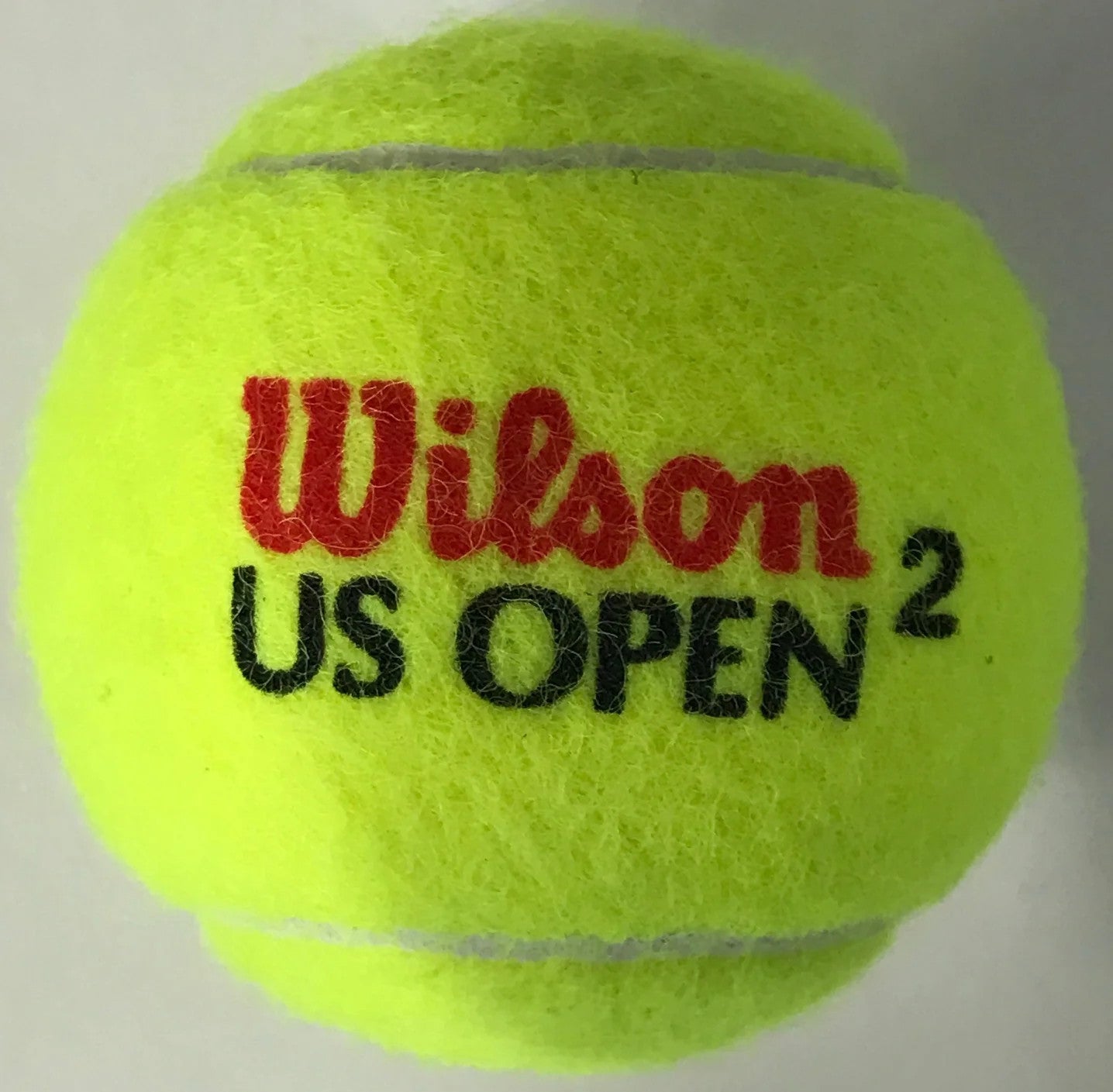 Kim Clijsters Signed Wilson Us Open 2 Tennis Ball