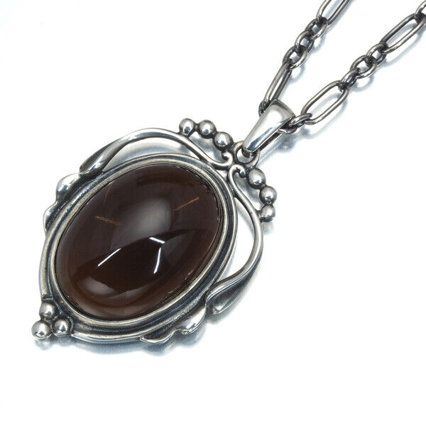 Georg Jensen Necklace Smoky Quartz Heritage 2017