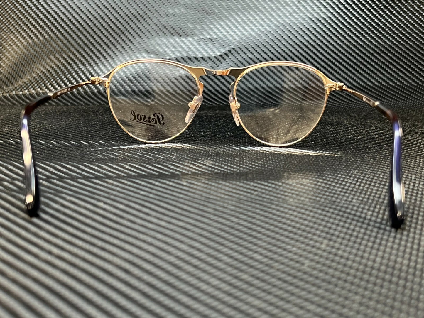 Persol Po7092V 1073 Blue Bronze Square Men'S 48