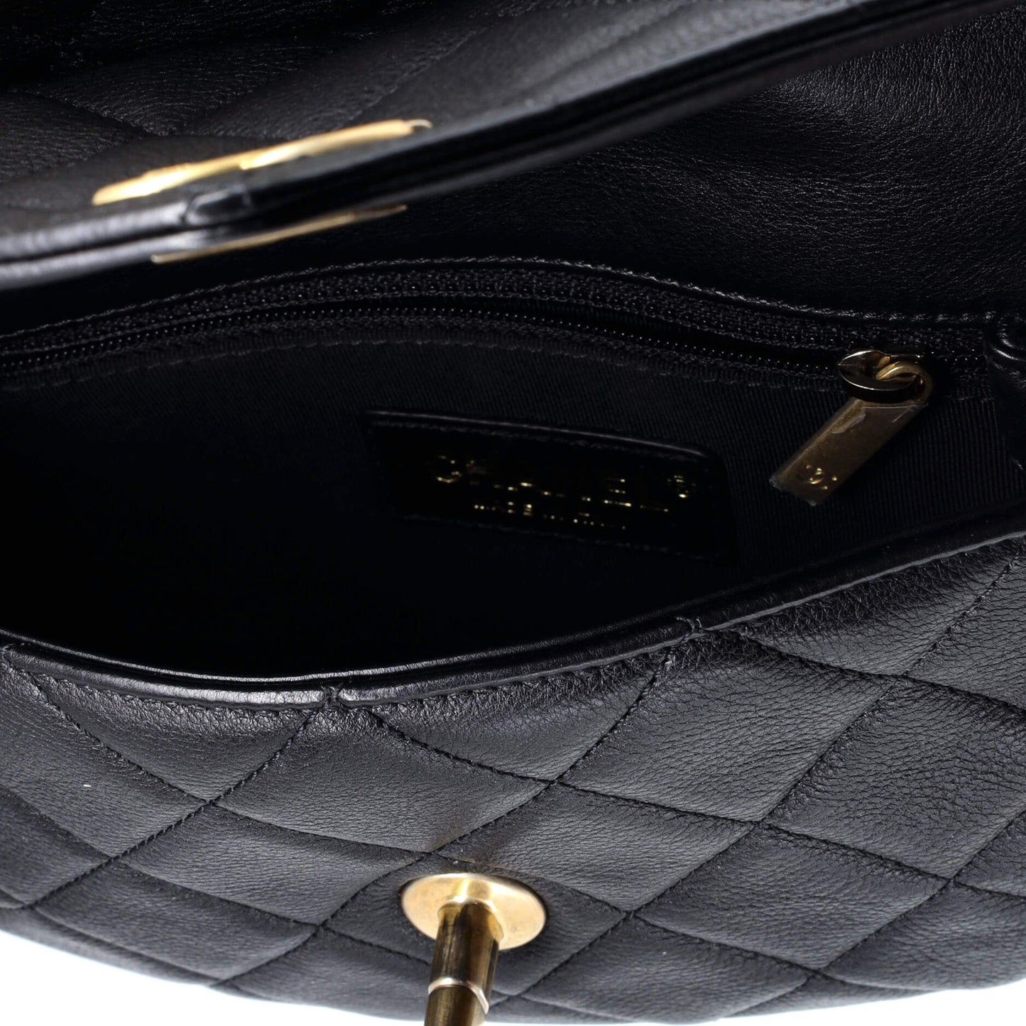 Chanel Carry With Chic Chain Flap Waist Bag Quilted Calfskin