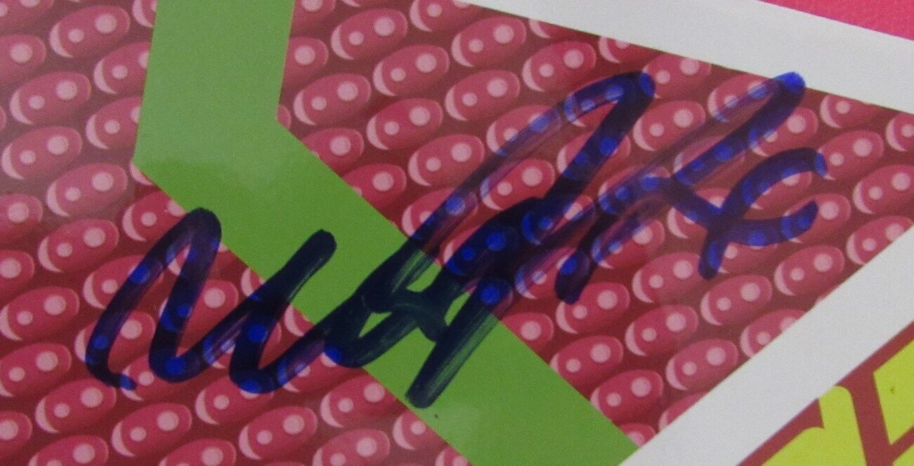 Michael J Fox/Christopher Lloyd Signed Back To