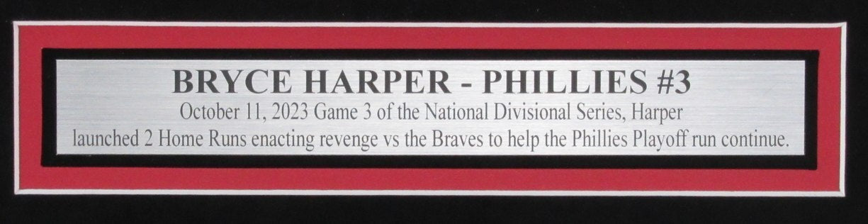 Bryce Harper Signed/Autographed 16X20 Photo
