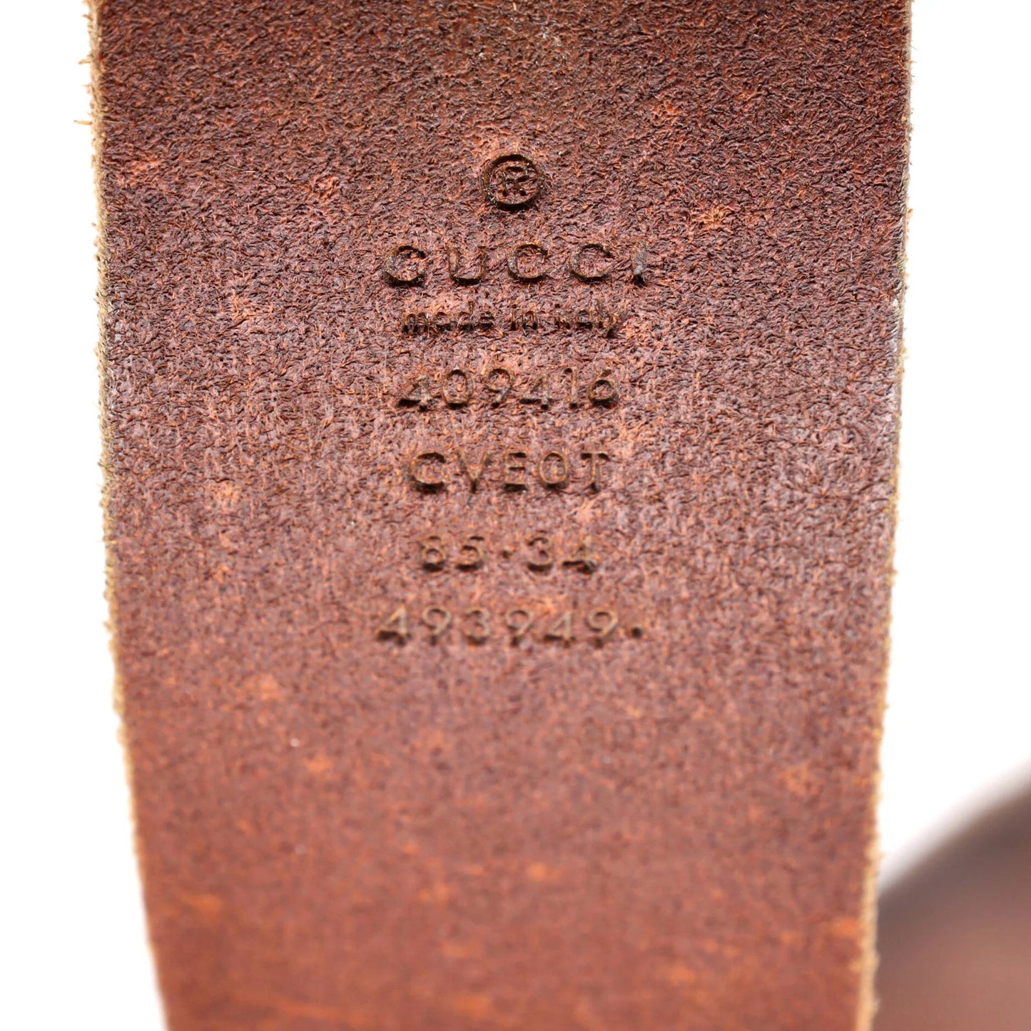 Gucci Gg Marmont Belt Leather Wide