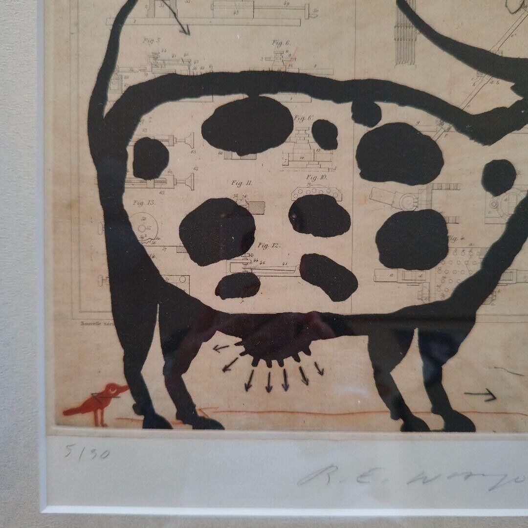 Raymond Waydelich (French, B. 1938) - Cow