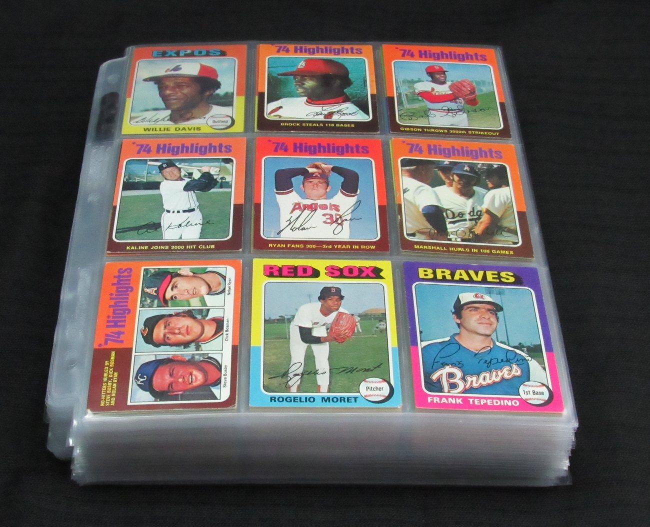 1975 Topps Baseball Card Complete Set (1-660)