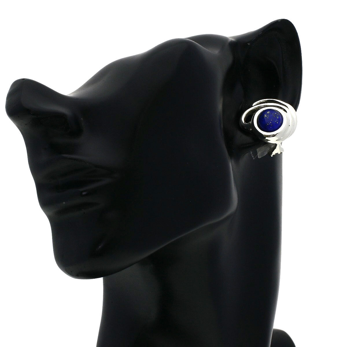 Tiffany&Co. Earring Lapis Lazuli & Azure Stone
