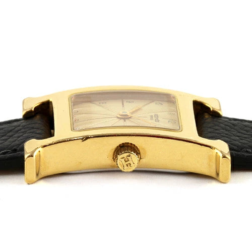 Hermes H Watch Hh1.201 Gp Quartz