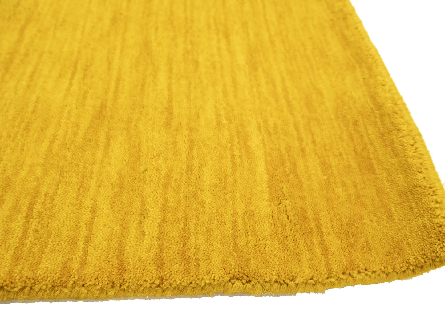 Solid Design Hand-Loomed 9X12 Gabbeh Wool Rug