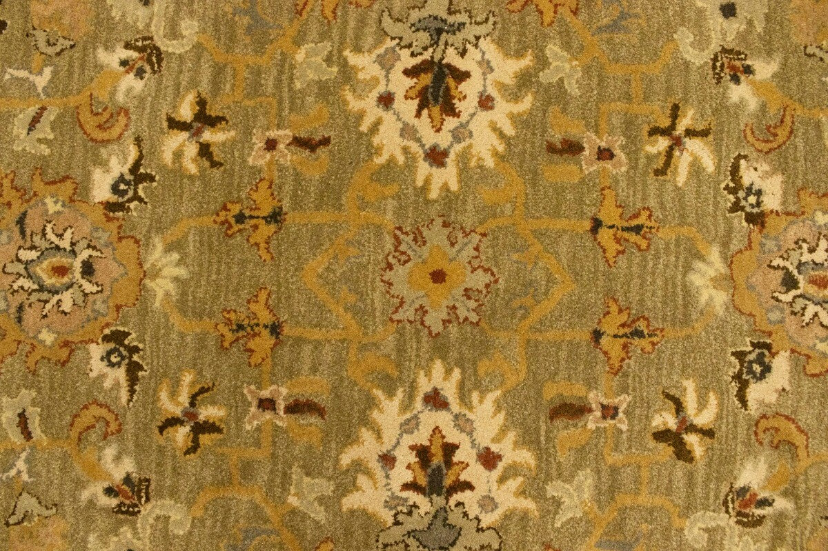 Traditional Hand-Tufted Oriental Rug Floral