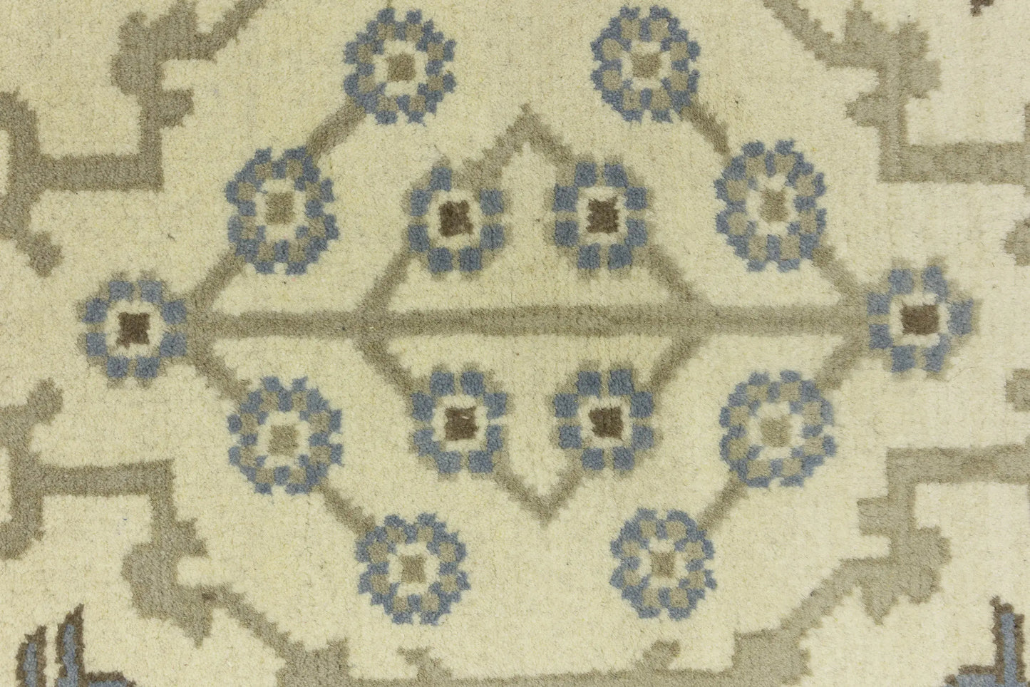 8X10 Ft Oushak Chobi Oriental Rug Floral Design