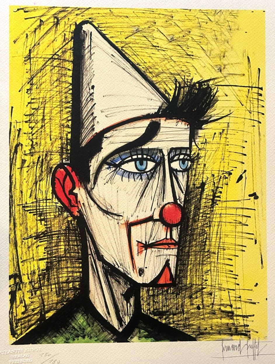Bernard Buffet Lithograph Certified Coa