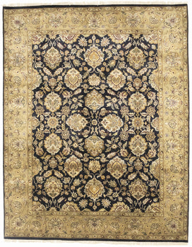 8X10 Ft Handmade Agra Jaipur Oriental Rug Thick