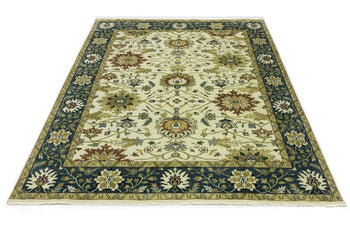 8X10 ft Osh Chobi Peshawar Oriental Rug Handmade