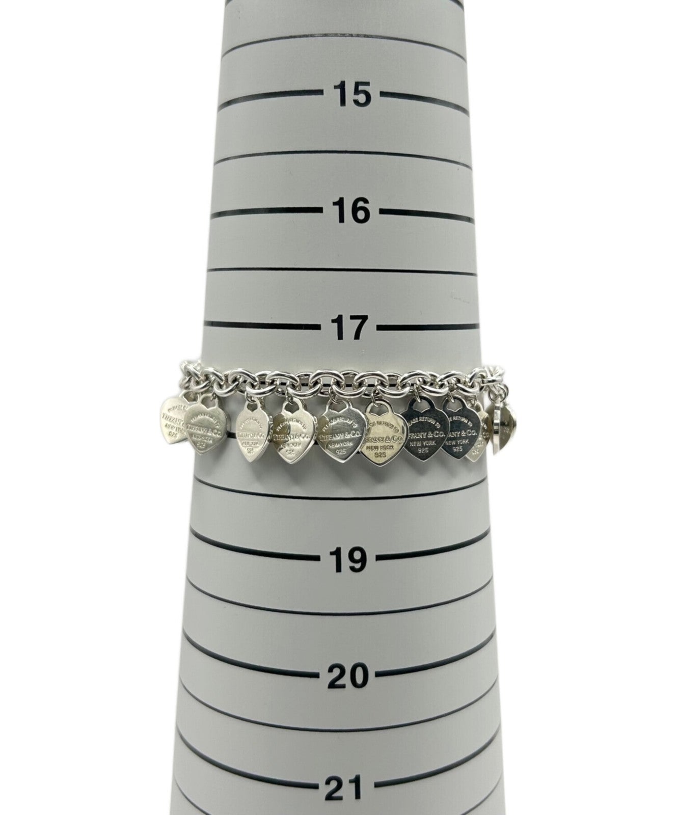 Tiffany & Co. Multi-Heart Tag Bracelet