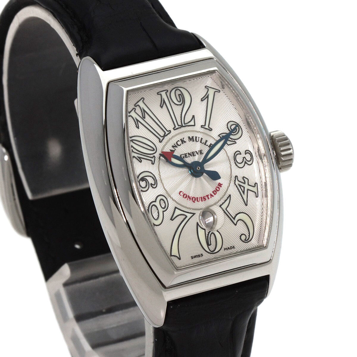 Franck Muller Conquistador Watches 8002Lsc Stainless Steel/Leather Ladies