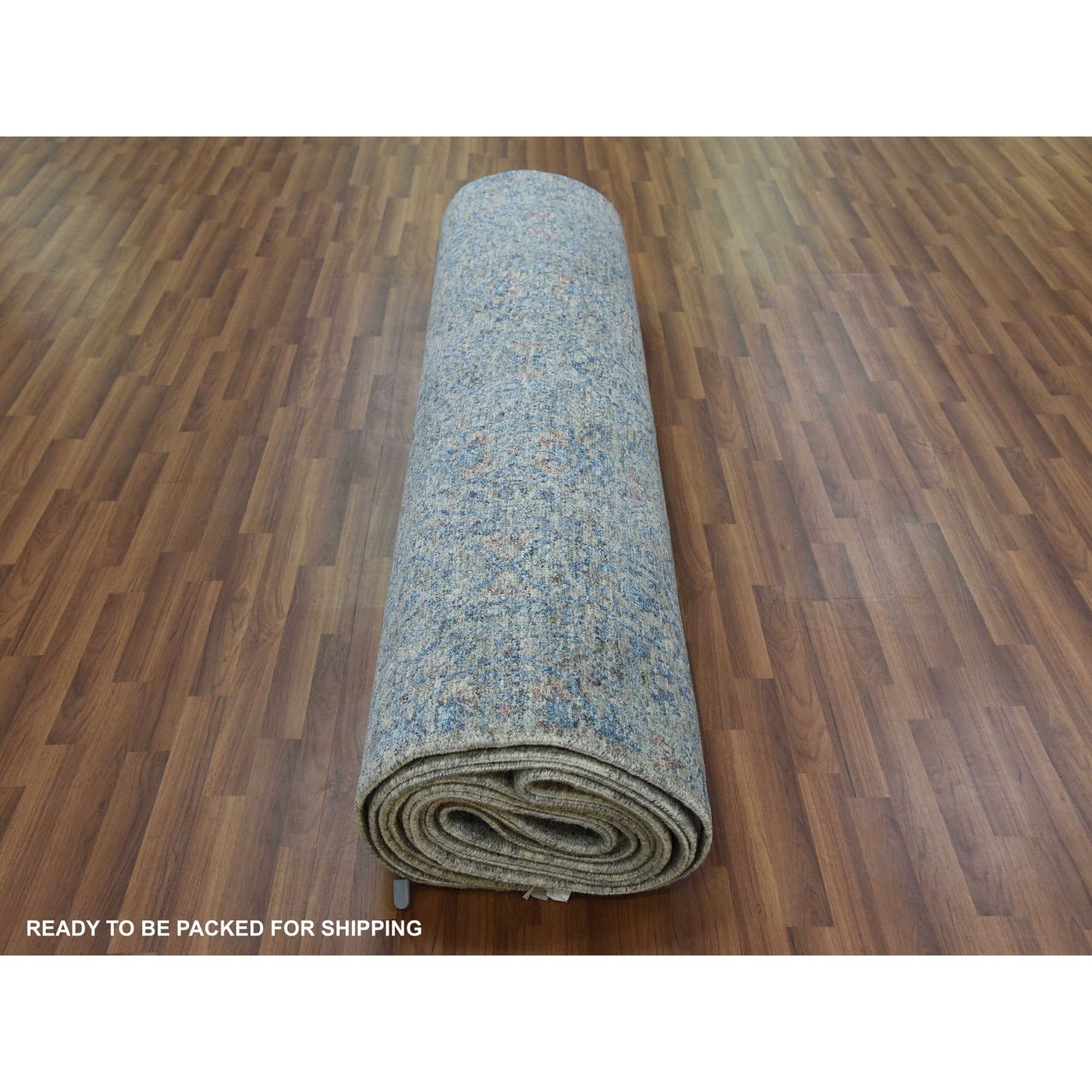 11'10"X17'10" Pure Wool Hand Knotted,Oversize Subtle Oriental