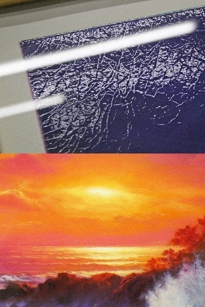William Deshazo "Crimson Glow" Ed350 Silk Screen
