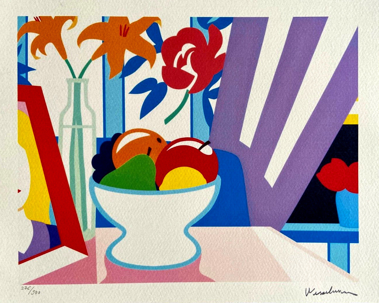 Tom Wesselmann Lithograph Coa Original Published