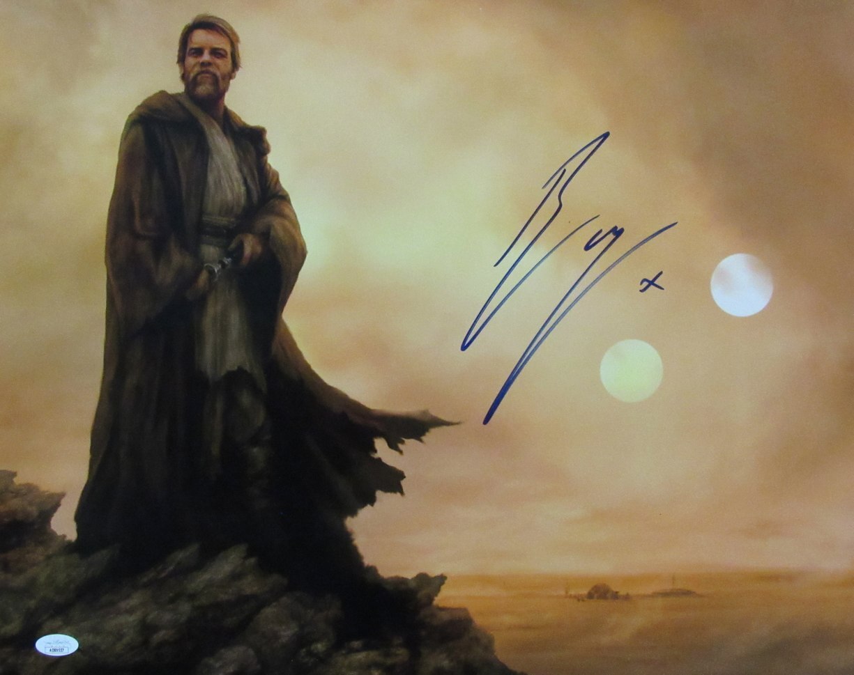 Ewan Mcgregor Autographed/Signed 16X20 Photo