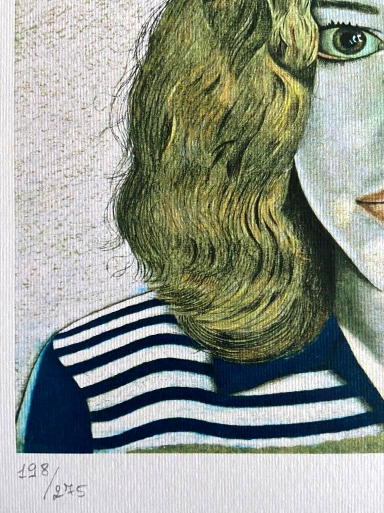 Lucian Freud Lithograph Coa Signed Numbered