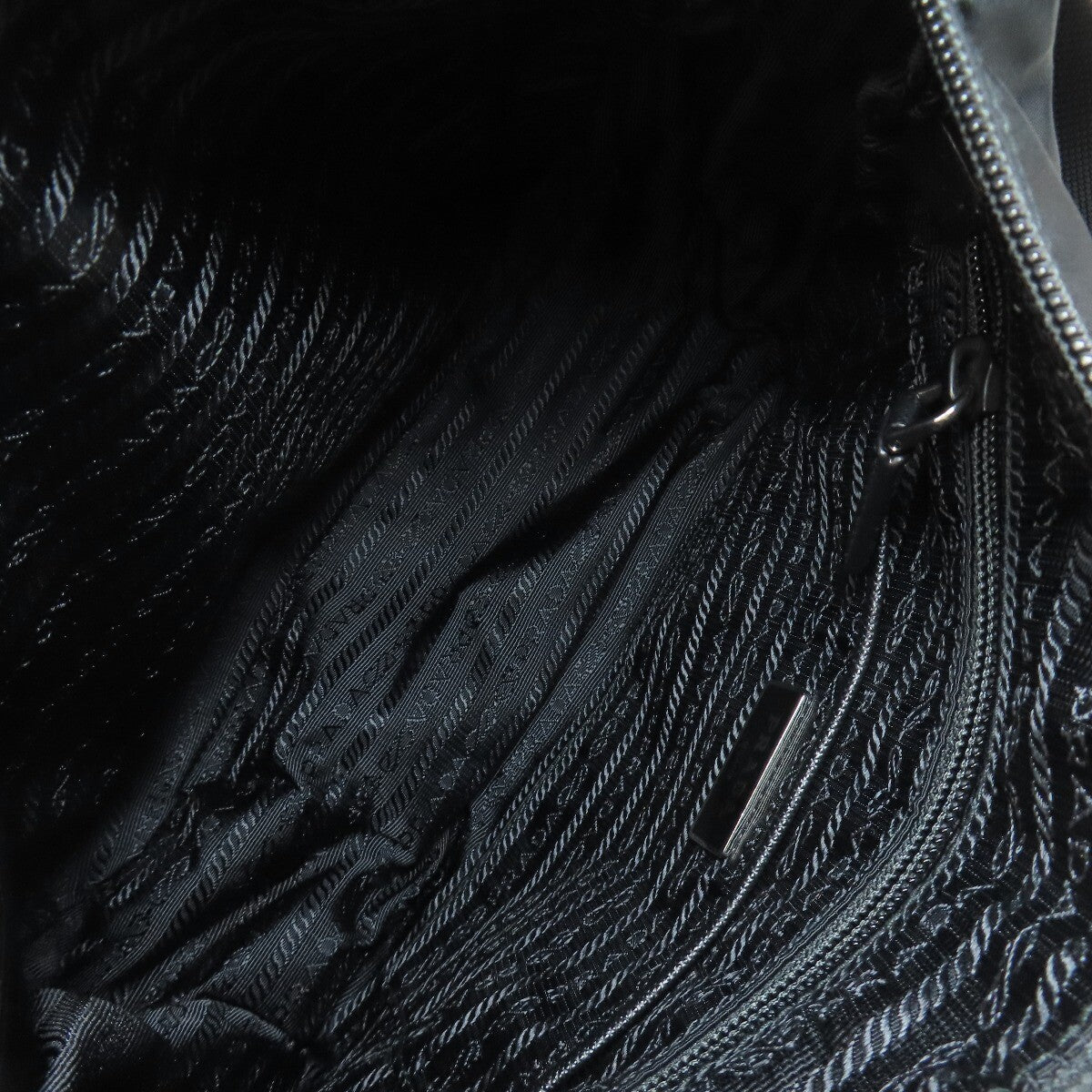 Prada Shoulder Bag Logo Hardware Nylon