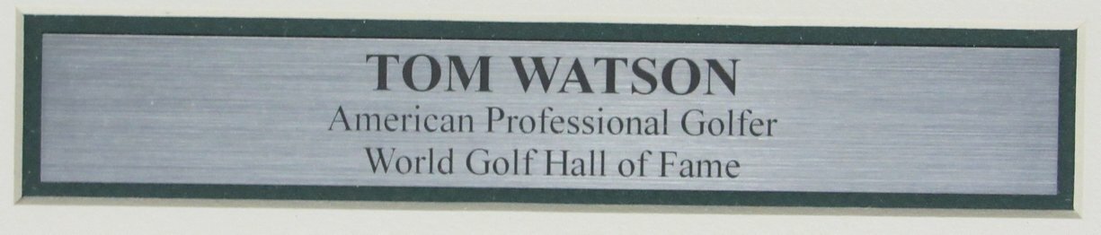 Tom Watson Hof Pga Champ Signed/Autographed 8X10