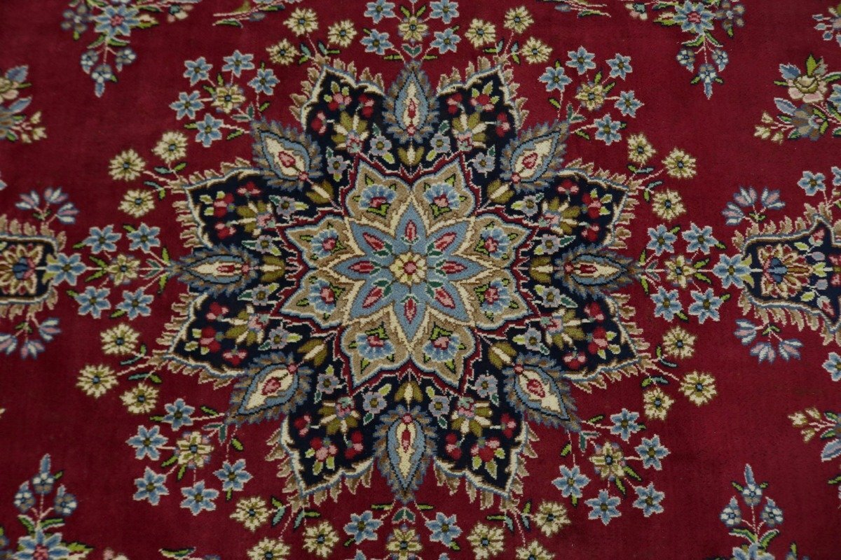 One-Of-A-Kind Vintage Handmade Oriental Rug