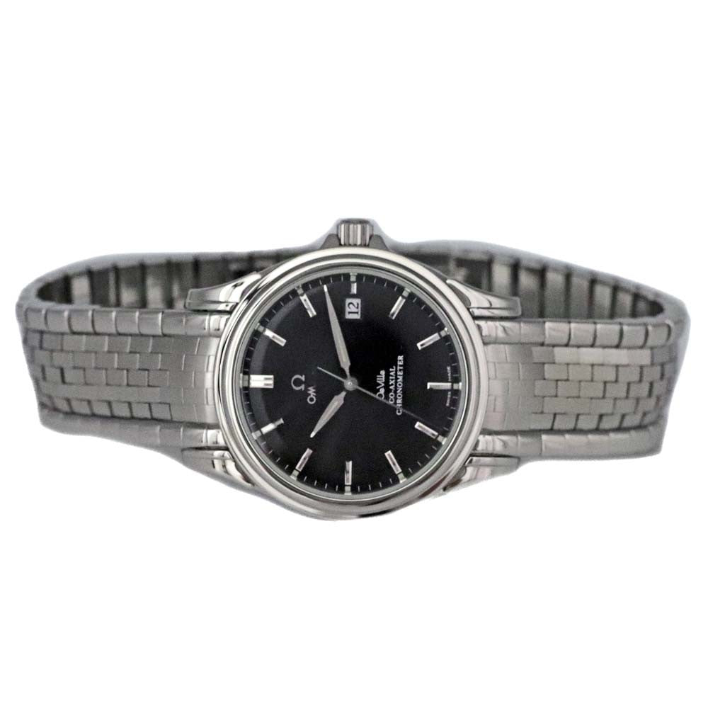 Omega Devil Coaxial 4531.51 Black Case Size 37.5Mm Men'S Used Watch #71021